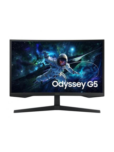 MONITOR GAMER CURVO SAMSUNG ODYSSEY G5 G55C LED 27 2560X1440 QUAD HD FREESYNC 165HZ HDMI-DISPLAYPORT NEGRO