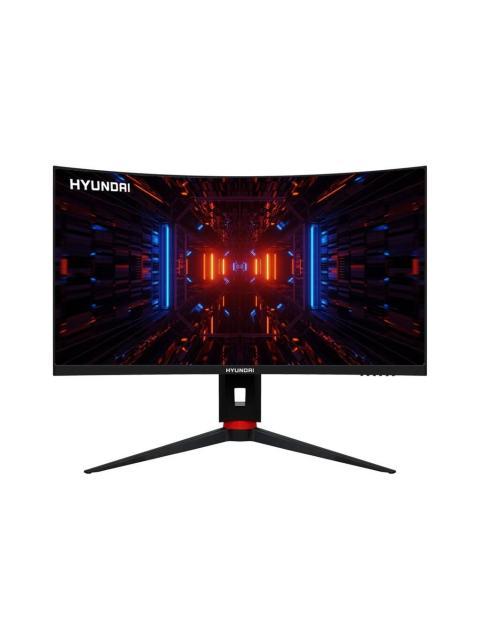 MONITOR GAMING CURVO LED HYUNDAI 31.5 PULGADAS HT32CGMBK04 RESOLUCION 2560X1440 180HZ INCLUYE CABLE HDMI NEGRO