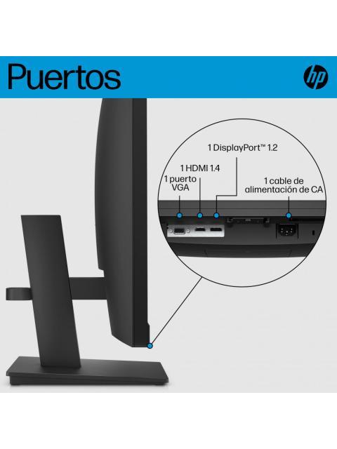 MONITOR HP P27H G5 LCD 27 1920X1080 FULL HD 75HZ HDMI-DISPLAYPORT BOCINAS INTEGRADAS NEGRO - Image 4