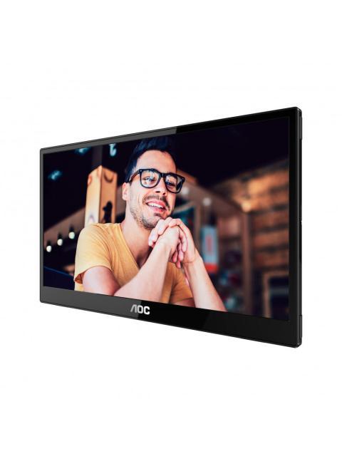 MONITOR PORTATIL AOC 16T3E LED 15.6 FULL HD BOCINAS INTEGRADAS (2 X 1W) NEGRO - Image 3