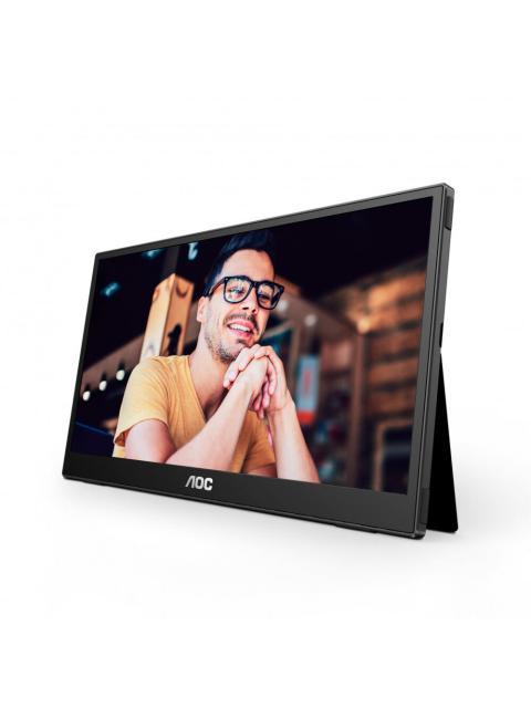MONITOR PORTATIL AOC 16T3E LED 15.6 FULL HD BOCINAS INTEGRADAS (2 X 1W) NEGRO - Image 9