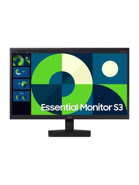 MONITOR SAMSUNG ESSENTIAL S3 S31D 24 PULGADAS FHD FLAT 75HZ 5MS LS24D310EALXZX