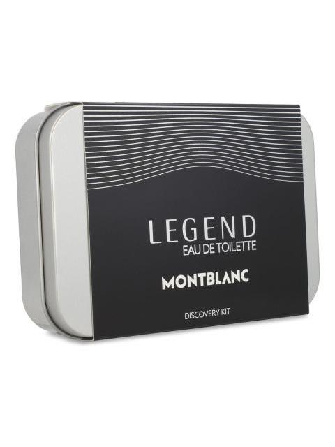MONT BLANC MONTBLANC LEGEND MEN SET EDT SPRAY MINI + BALSAMO PARA DESPUES DEL AFEITADO + DE DUCHA + CAJA DE HOJALATA - Image 6