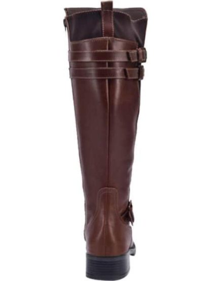 BOTA ALTA DE PIEL COGNAC VIVIS SHOES - Image 3
