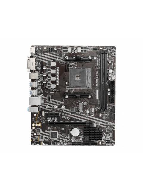 MOTHERBOARD MSI A520MA PRO SOCKET AM4 MICROATX SOPORTA PROCESADORES RYZEN 5000 Y 3000 Y 4000G SERIES