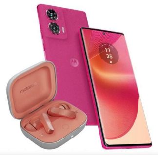 MOTO EDGE 50 FUSION 256GB + 8GB RAM NUEVO ROSA + BUDS