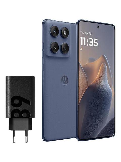 MOTOROLA EDGE 60 FUSION 5G 256GB 8GB RAM EXPANDE 20GB -AZUL. CON MOTO IA CAMARAS 50MP 13MP 32MP CERTIFICACION MILITAR IP68 IP69 SUMERGIBLE.