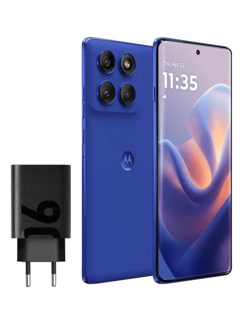 MOTOROLA EDGE 60 PRO 5G 512GB  12GB RAM EXPANDE 24GB-AZUL. CON MOTO AI CAMARAS 50MP 50MP50MP. TELEOBJETIVO 10MP. CERTIFICACION MILITAR IP68 IP69 SUMERGIBLE.