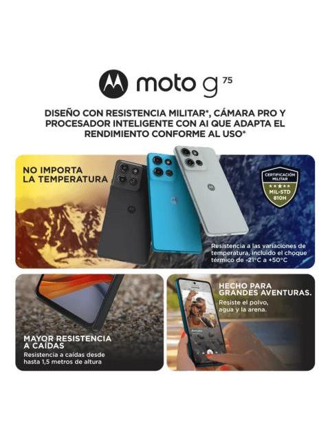 MOTOROLA MOTO G75 5G DUAL SIM 256 GB NEGRO 8 GB RAM - Image 7