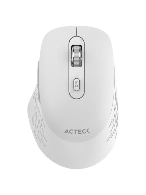 MOUSE ACTECK OPTIMIZE FLOW MI480 INALAMBRICO OPTICO 1.600DPI RF INALAMBRICO BLANCO