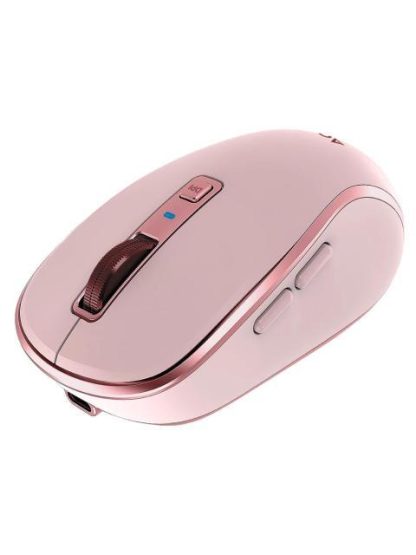MOUSE ACTECK OPTIMIZE TRIP PRO MI580 INALAMBRICO OPTICO 1.600DPI RF INALAMBRICO-BLUETOOTH ROSA - Image 2