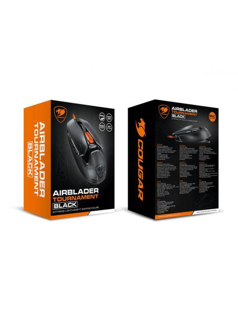 MOUSE COUGAR AIRBLADER TOURNAMENT NEGRO (3M487WONB.0001) OPTICO 20000DPI 6BOTONES 650IPS ALAMBRICO - Image 8