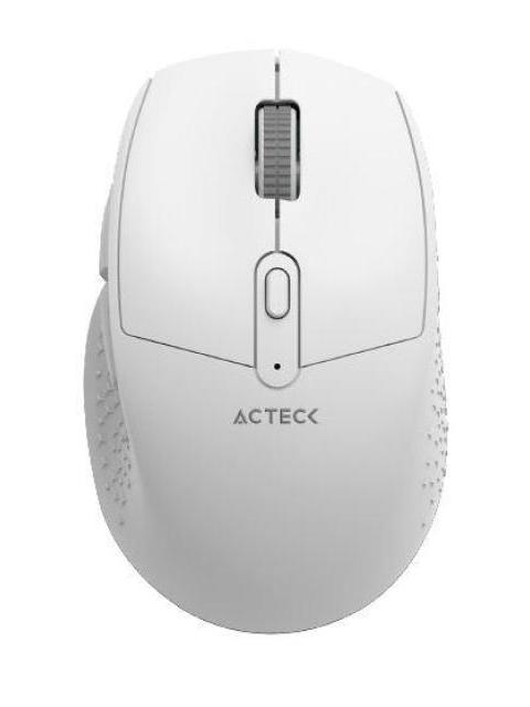 MOUSE ERGONOMICO ACTECK OPTICO OPTIMIZE ERGO MI680 INALAMBRICO USB-A 1600DPI BLANCO