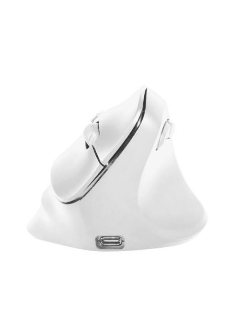 MOUSE ERGONOMICO ACTECK VIRTUOS FITT MI520 INALAMBRICO OPTICO 2.400DPI RF INALAMBRICO-BLUETOOTH BLANCO - Image 3