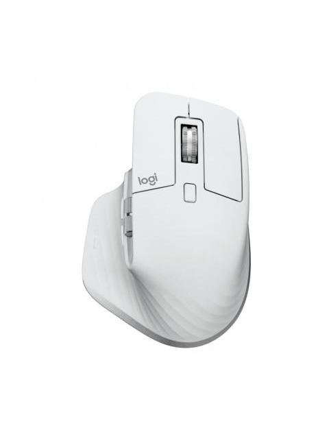 MOUSE ERGONOMICO LOGITECH OPTICO MX MASTER 3S INALAMBRICO BLUETOOTH 8000DPI GRIS PALIDO