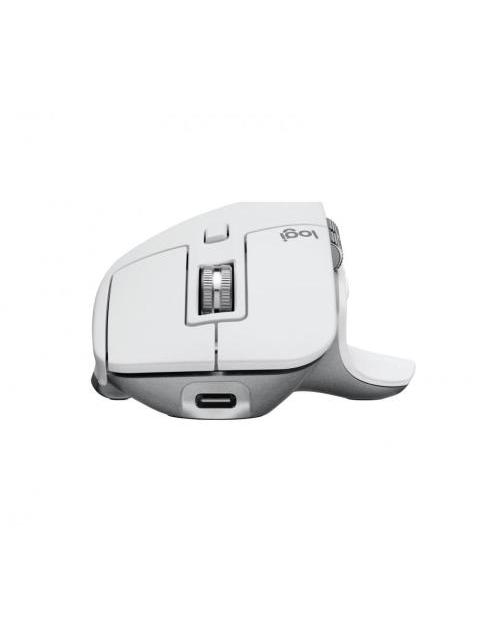 MOUSE ERGONOMICO LOGITECH OPTICO MX MASTER 3S INALAMBRICO BLUETOOTH 8000DPI GRIS PALIDO - Image 4