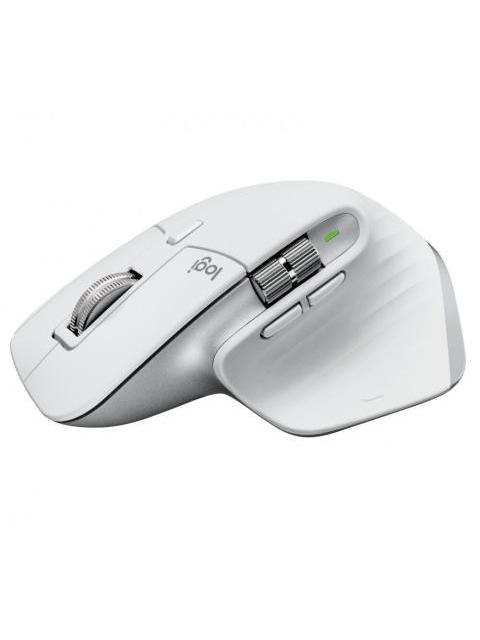 MOUSE ERGONOMICO LOGITECH OPTICO MX MASTER 3S INALAMBRICO BLUETOOTH 8000DPI GRIS PALIDO - Image 5