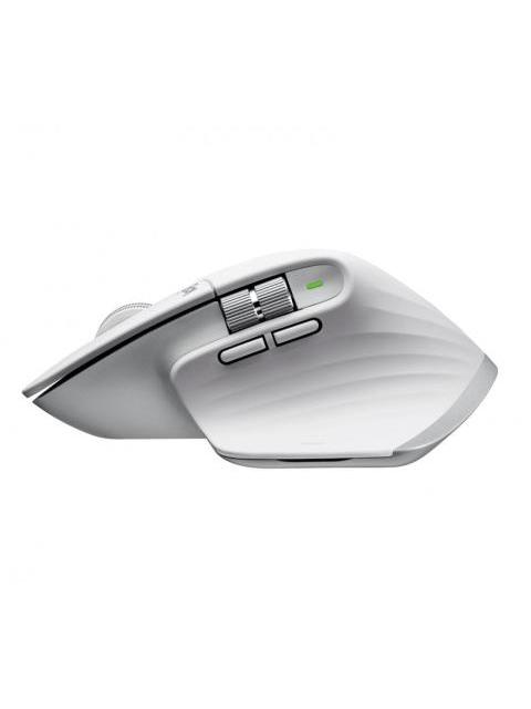 MOUSE ERGONOMICO LOGITECH OPTICO MX MASTER 3S INALAMBRICO BLUETOOTH 8000DPI GRIS PALIDO - Image 6