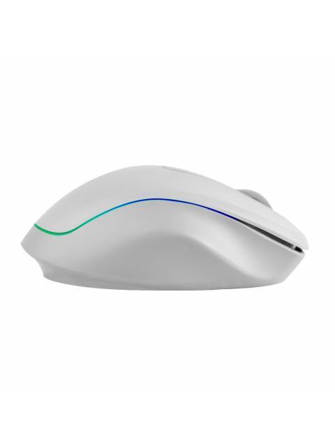 MOUSE ERGONOMICO PERFECT CHOICE LUMIERE PRO INALAMBRICO USB-C 1600DPI BLANCO - Image 3
