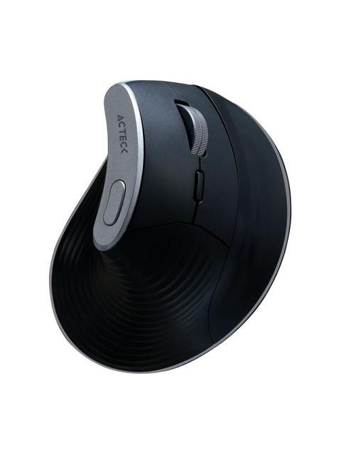 MOUSE ERGONOMICO VERTICAL ACTECK OPTICO VIRTUOS FITT PRO MI770 INALAMBRICO BLUETOOTH-USB-C 1600DPI NEGRO