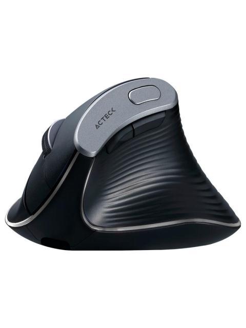MOUSE ERGONOMICO VERTICAL ACTECK OPTICO VIRTUOS FITT PRO MI770 INALAMBRICO BLUETOOTH-USB-C 1600DPI NEGRO - Image 4