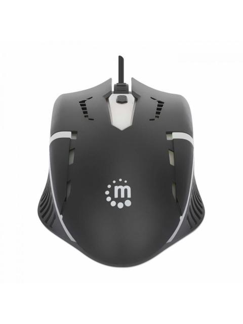 MOUSE GAMER MANHATTAN OPTICO 190206 ALAMBRICO USB-A 1500DPI NEGRO - Image 5
