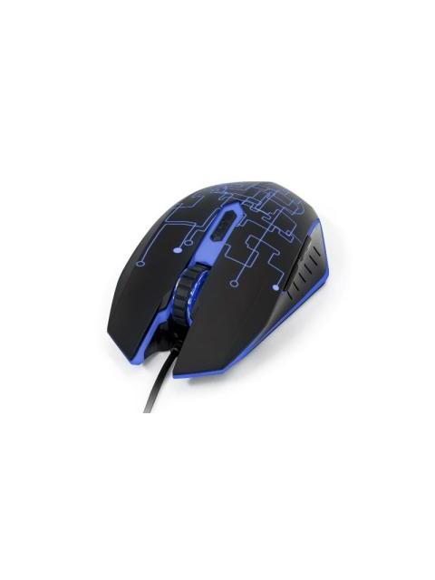 MOUSE GAMER VORAGO OPTICO MO-501 ALAMBRICO USB 3200DPI NEGRO
