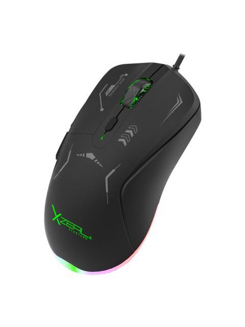 MOUSE GAMER XZEAL OPTICO STARTER ALAMBRICO USB 7200DPI NEGRO - Image 3