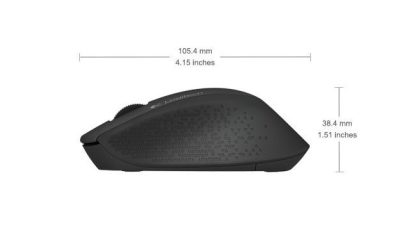 MOUSE LOGITECH OPTICO M280 INALAMBRICO 1000DPI USB NEGRO - Image 3