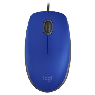 MOUSE LOGITECH OPTICO M110 SILENT ALAMBRICO USB 1000DPI AZUL