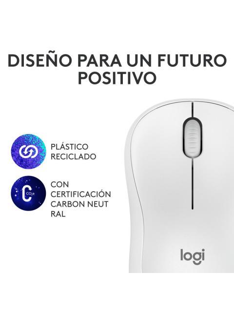 MOUSE LOGITECH OPTICO M240 SILENT INALAMBRICO BLUETOOTH 4000 DPI BLANCO - Image 8