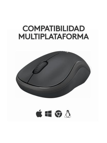 MOUSE LOGITECH OPTICO M240 SILENT INALAMBRICO BLUETOOTH 4000DPI GRAFITO - Image 6