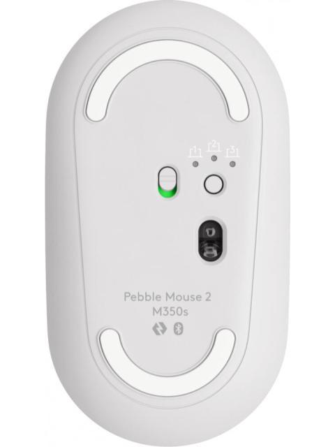 MOUSE LOGITECH OPTICO PEBBLE 2 M350S INALAMBRICO BLUETOOTH 4000DPI BLANCO - Image 4