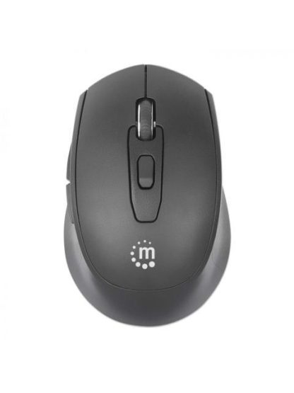 MOUSE MANHATTAN OPTICO 190343 INALAMBRICO RF INALAMBRICO 1600 DPI NEGRO - Image 5