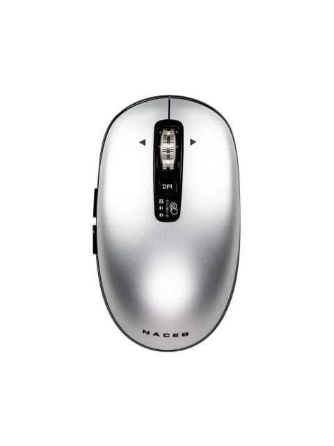 MOUSE NACEB LS1 INALAMBRICO OPTICO 3.200DPI BLUETOOTH GRIS