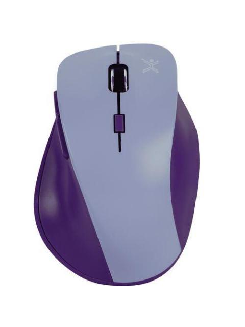 MOUSE OPTICO PERFECT CHOICE INALAMBRICO USB 1600DPI MORADO - LILA PC-045106