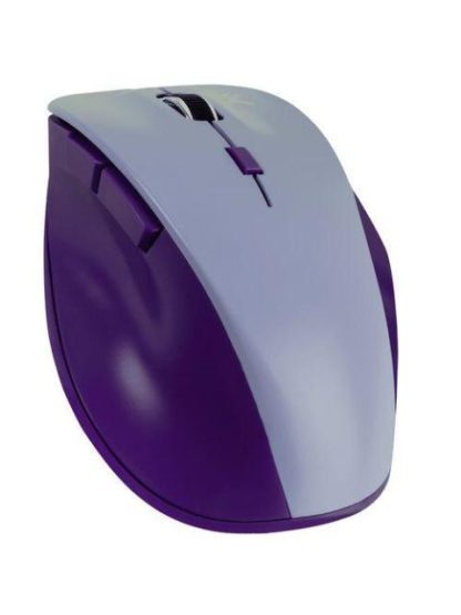 MOUSE OPTICO PERFECT CHOICE INALAMBRICO USB 1600DPI MORADO - LILA PC-045106 - Image 3