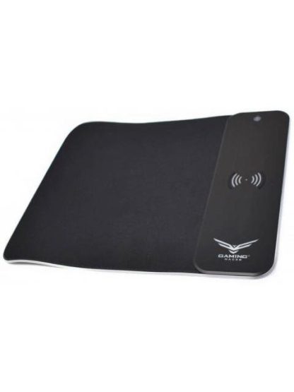MOUSEPAD GAMER NACEB CON CARGA INALAMBRICA NA-0926 31X40CM GROSOR 3MM NEGRO - Image 2