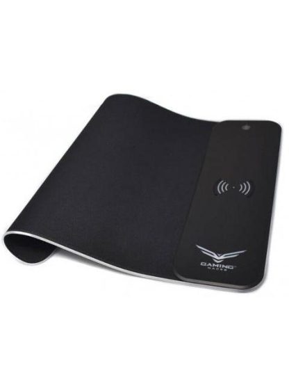 MOUSEPAD GAMER NACEB CON CARGA INALAMBRICA NA-0926 31X40CM GROSOR 3MM NEGRO - Image 4