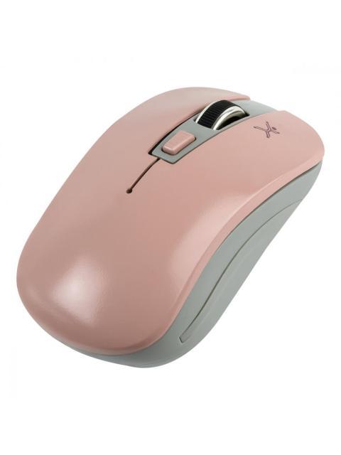 MOUSE PERFECT CHOICE OPTICO ESSENTIALS INALAMBRICO USB 1600DPI ROSA
