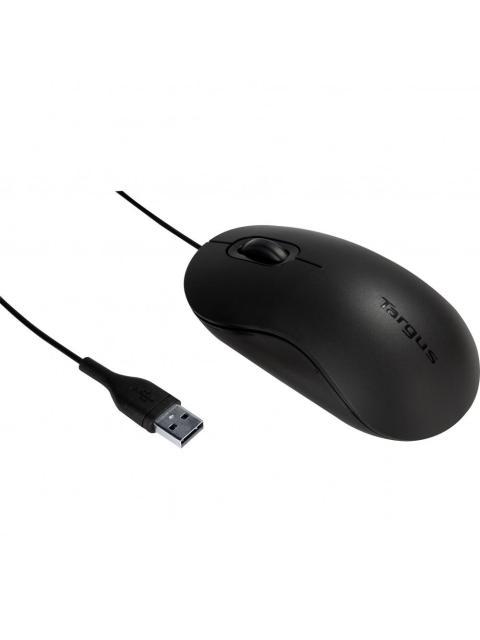 MOUSE TARGUS OPTICO AMU81USZ ALAMBRICO USB 1000DPI NEGRO