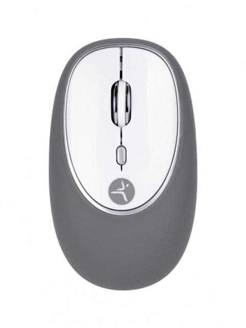 MOUSE TECHZONE OPTICO JELLY-MATE RF INALAMBRICO 1200 DPI GRIS