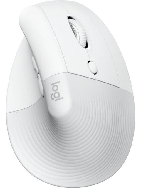 MOUSE VERTICAL ERGONOMICO LOGITECH OPTICO LIFT INALAMBRICO USB-A 1000DPI BLANCO