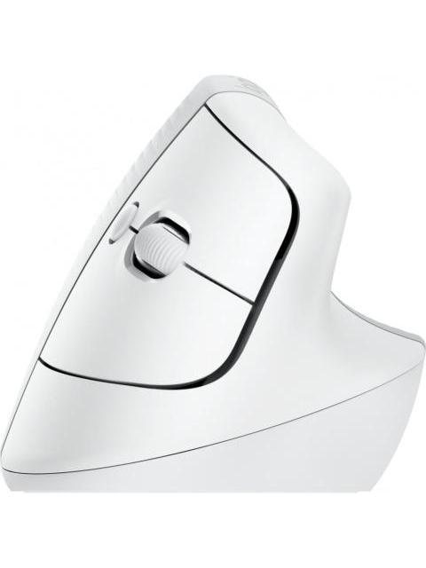 MOUSE VERTICAL ERGONOMICO LOGITECH OPTICO LIFT INALAMBRICO USB-A 1000DPI BLANCO - Image 3