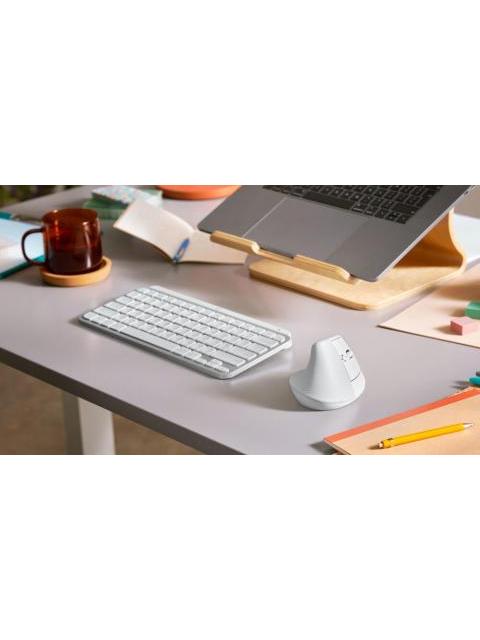 MOUSE VERTICAL ERGONOMICO LOGITECH OPTICO LIFT INALAMBRICO USB-A 1000DPI BLANCO - Image 6