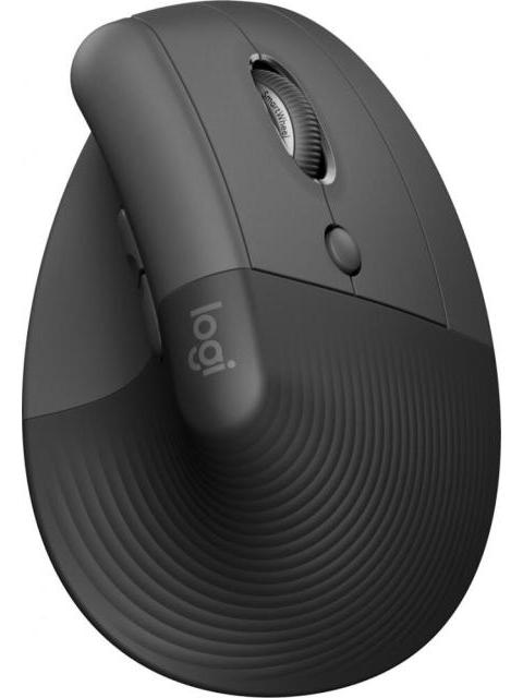 MOUSE VERTICAL ERGONOMICO LOGITECH OPTICO LIFT INALAMBRICO USB-A 1000DPI GRAFITO