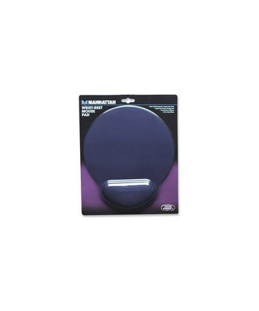 MOUSEPAD MANHATTAN CON DESCANSA MUNECAS DE GEL 20X24CM GROSOR 4MM AZUL MARINO - Image 4