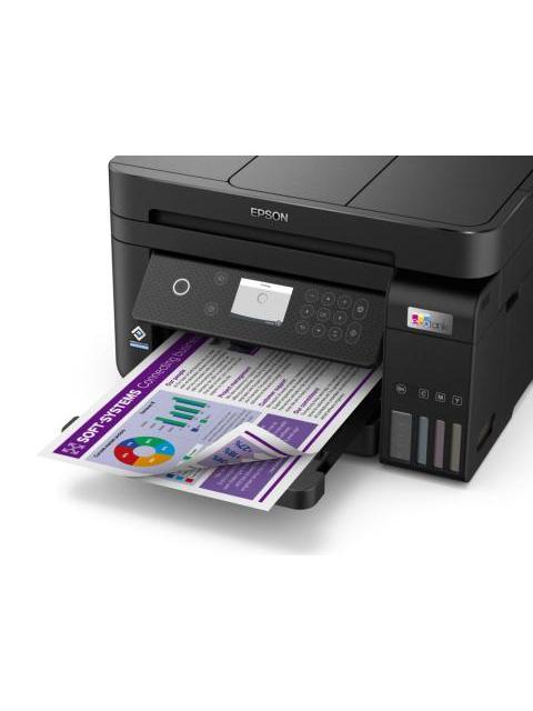 MULTIFUNCIONAL EPSON ECOTANK L6270 COLOR INYECCION TANQUE DE TINTA INALAMBRICO PRINT-SCAN-COPY-FAX - Image 8