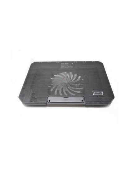NACEB BASE ENFRIADORA NA-637 PARA LAPTOPS HASTA 17 CON 1 VENTILADOR NEGRO - Image 2