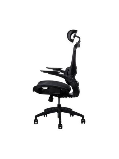 NACEB SILLA NA-09S3 RESPALDO CON REJILLA REPOSABRAZOS AJUSTABLES NEGRO - Image 3